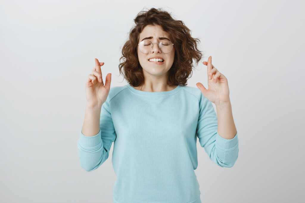 Jovem esperançosa Jovem esperançosa